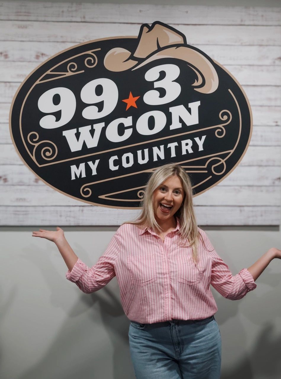 Mary at My Country 99.3 WCON radio station